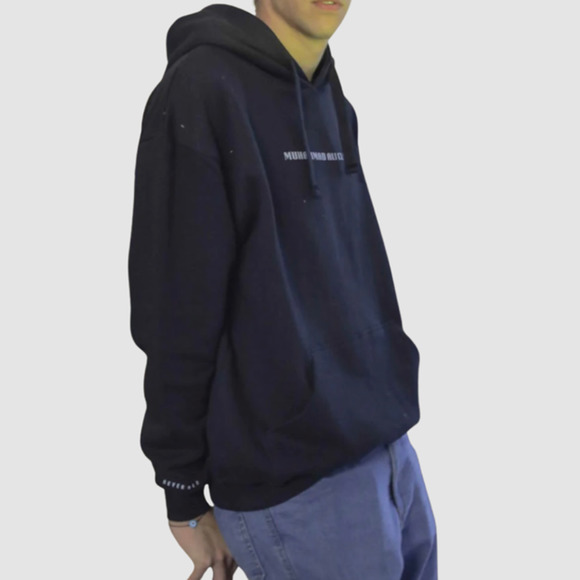 Never Old Muhammed Ali Clay Graphic Hoodie Sweatshirt Black, NWT-XL - Picture 4 of 8